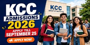 KCC Group of Institutes Begins UG Admission 2026; Apply by Sep 25